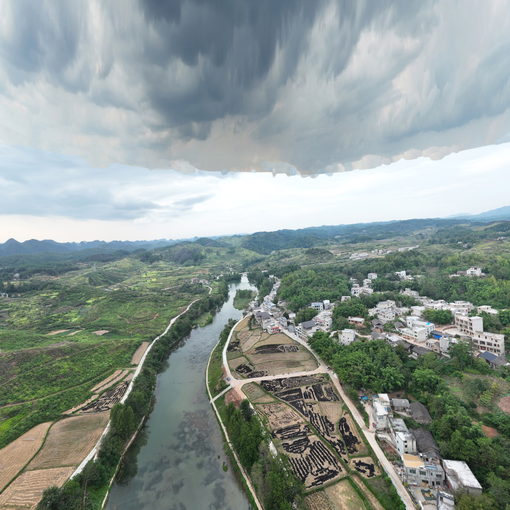 董朗大橋360°全景