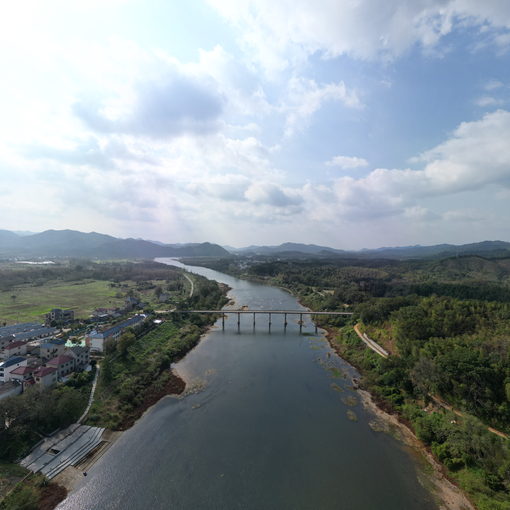 饶河航道海口镇