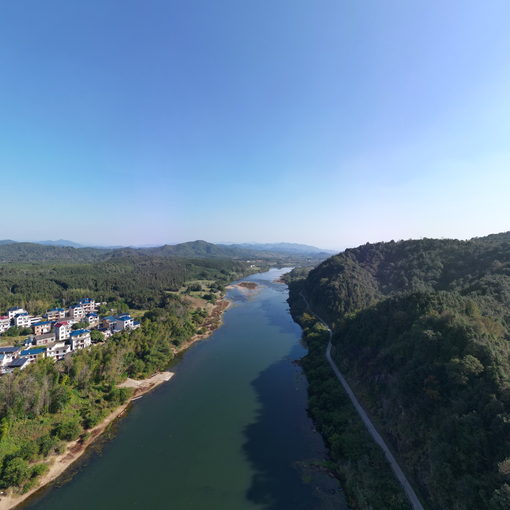 饒河航道下車村