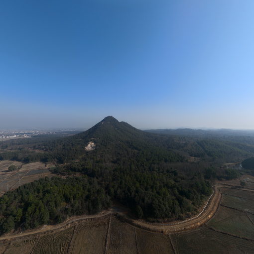 接渡鎮(zhèn)前屋村全景圖