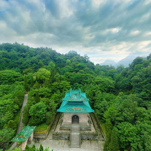 武当山全景 全景图图片