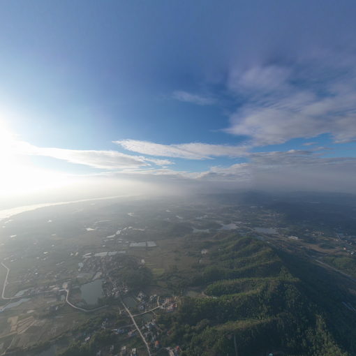 新屋村全景图