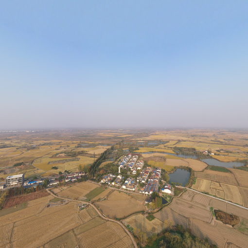 肥西山南镇周桥村秋景(田园风光)