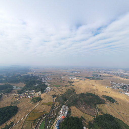 大陸村全景