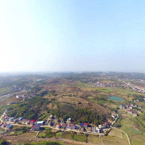 羅市鎮(zhèn)和平村全景