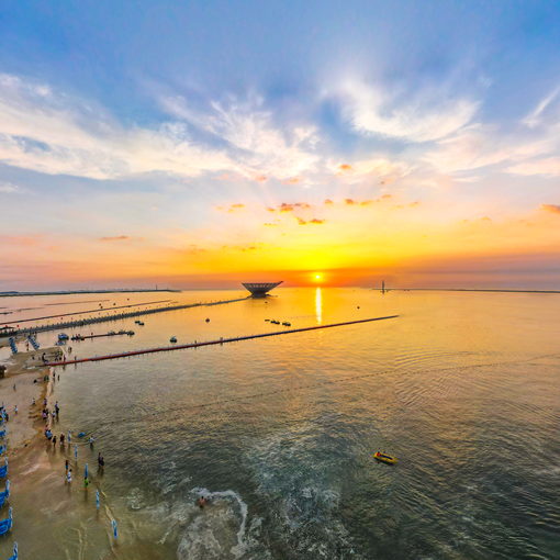 鲅魚圈山海廣場.