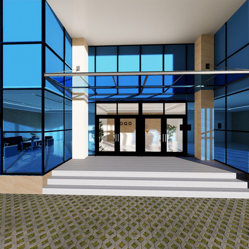 Algerian Hall rendering