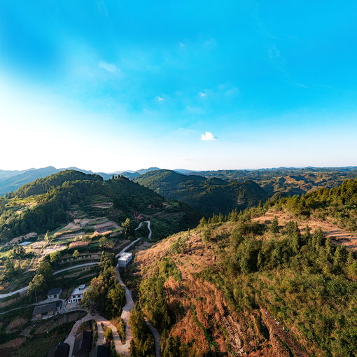 松桃苗族自治縣蓼皋鎮陸地坪（ 潦丘丙）苗寨風光