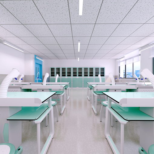 温州市育人教仪制造有限公司-2021款通风化学实验室
