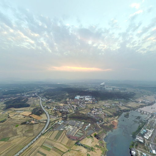 鯉魚江全景