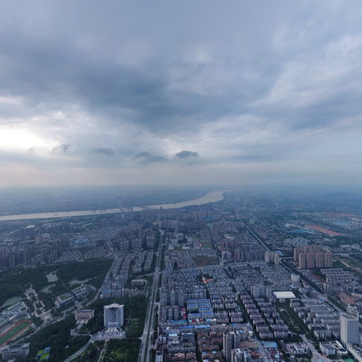 岳塘区全景